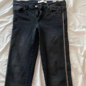 Zara Jeans, with sparkling decor on the side
